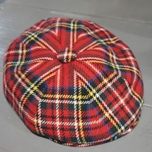 Vintage Dunn & Co. Royal Stewart Tartan The Links County Cap